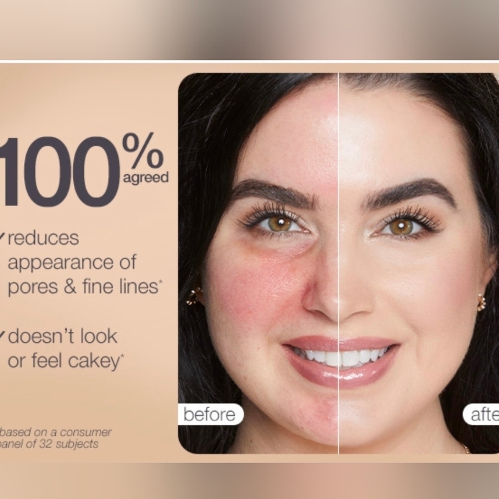 ⭐️ HP ⭐️ MEDIUM SAND Tarte Amazonian Clay 12-Hour Full Coverage Foundation NWT - Picture 6 of 6